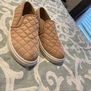 Pink Steve Madden slip ons